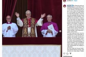 Photo: @pontifex - Pope Leo XIV