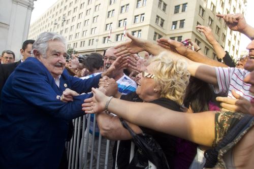 El expresidente de Uruguay José Mujica falleció este martes a los 89 años. Foto: AFP
