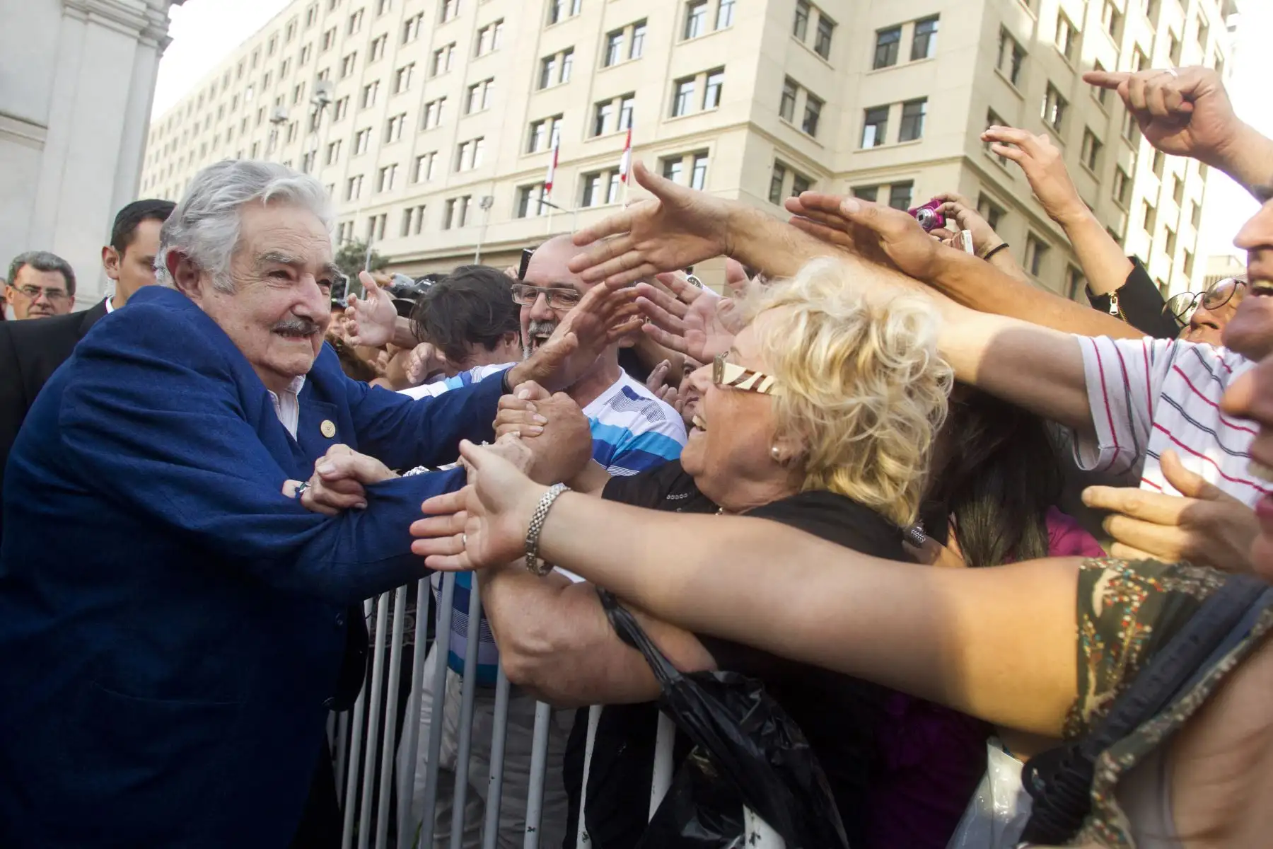 El expresidente de Uruguay José Mujica falleció este martes a los 89 años. Foto: AFP