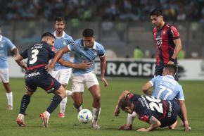 Sporting Cristal y Cerro Porteño se enfrentaron en el estadio Nacional de Lima. Foto: ANDINA/Vidal Tarqui