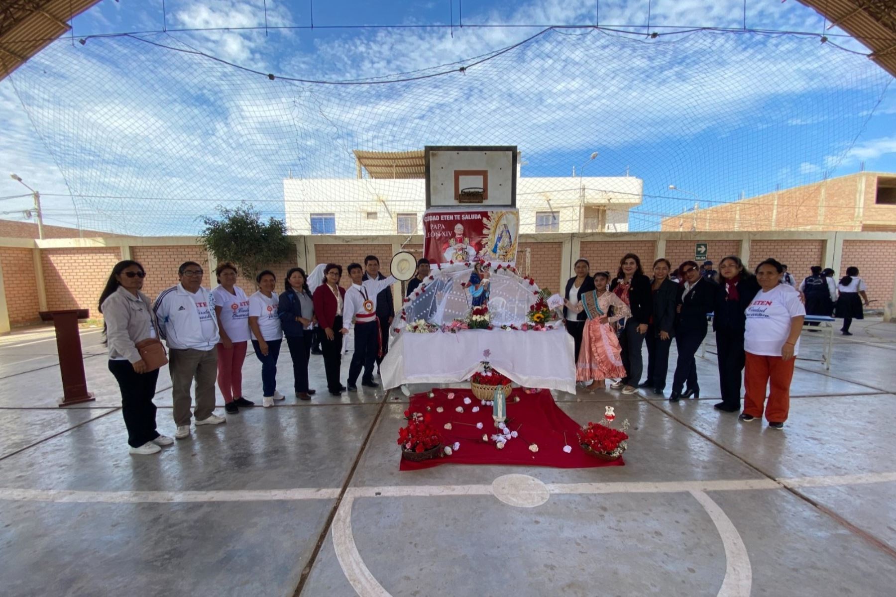 Ciudad Eten, marcada por su profunda espiritualidad, se unió a las súplicas de creyentes en todo el mundo en esta fecha mariana, en la que se recuerda la primera aparición de la Virgen de Fátima. Foto: Cortesía Silvia Depaz