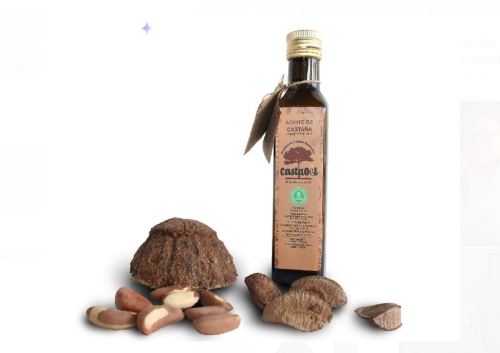Orgullo peruano. El aceite de castaña amazónica fue reconocido como uno de los mejores del mundo. Logró esta distinción en un concurso internacional desarrollado en París, Francia. ANDINA/Difusión