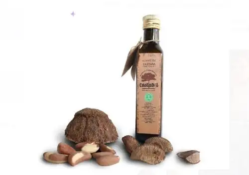 Orgullo peruano. El aceite de castaña amazónica fue reconocido como uno de los mejores del mundo. Logró esta distinción en un concurso internacional desarrollado en París, Francia. ANDINA/Difusión