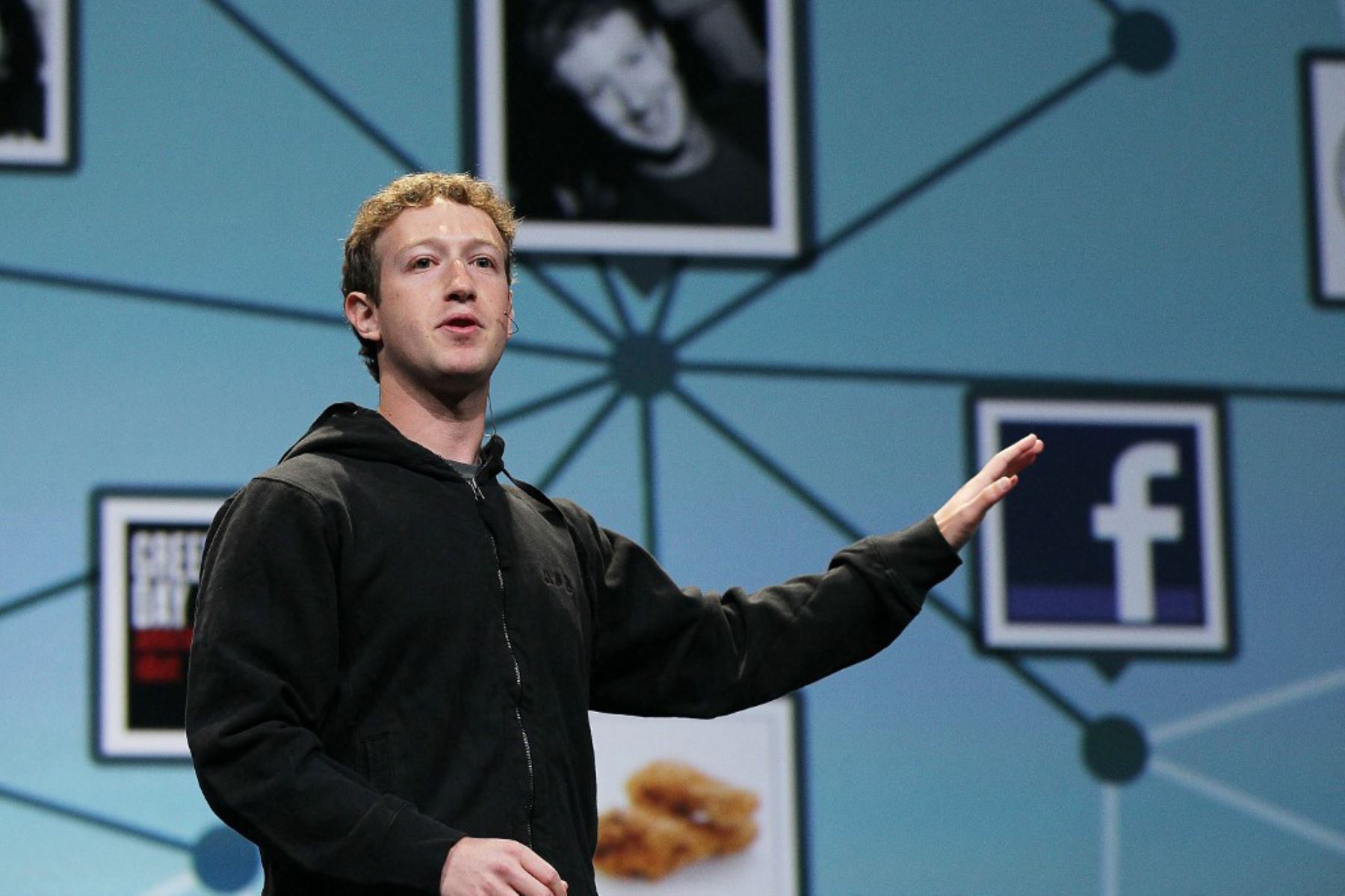 El fundador y director ejecutivo de Facebook, Mark Zuckerberg en San Francisco, California, Foto: AFP