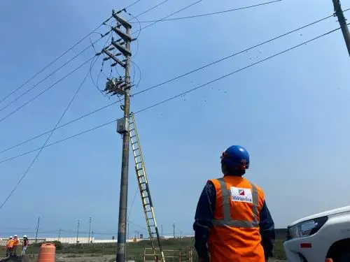 Se afectó el suministro eléctrico en diversas zonas de la región La Libertad, incluyendo Trujillo, Virú y OtuzcoANDINA/Difusión