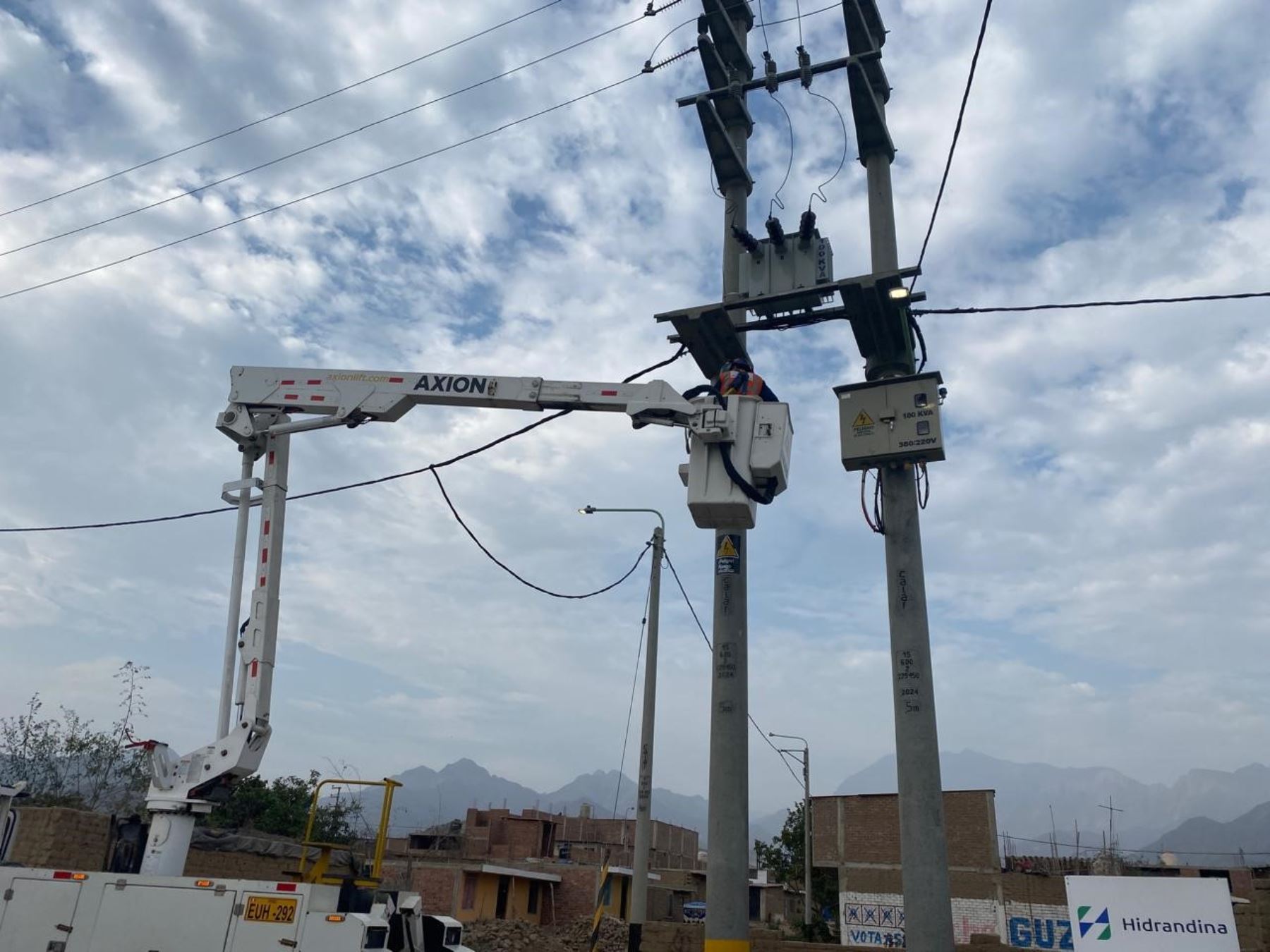 La empresa eléctrica Hidrandina informó que este jueves 15 y viernes 16 de mayo se restringirá el servicio eléctrico en cuatro distritos de la provincia de Trujillo, región La Libertad. ANDINA/Difusión