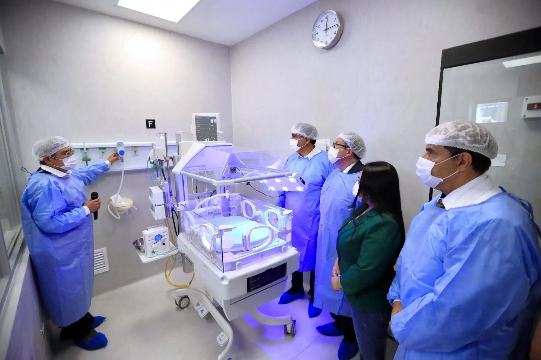 Un moderno centro pediátrico neonatal inauguró el Ministerio de Salud (Minsa) en el Hospital de la Amistad Perú-Corea Santa Rosa II-2 de Piura. ANDINA/Difusión