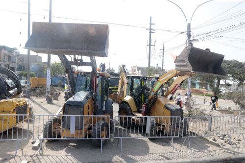 Municipalidad de Lima inicia obra de mejoramiento de la av. Metropolitana en San Martín de Porres
