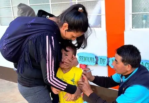 Cajamarca superó meta de la Semana de Vacunación en las Américas al aplicar 55,077 dosis. Algunas de sus provincias superaron en 200 % la meta inicial de vacunación. ANDINA/Difusión