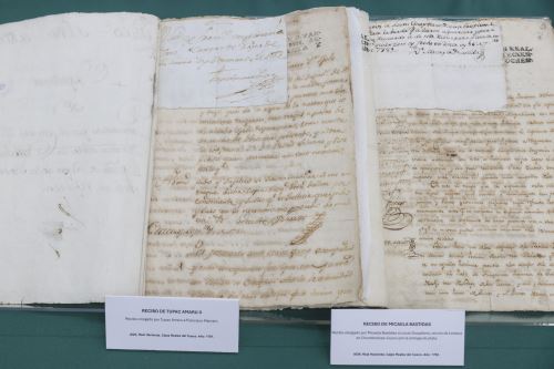 Archivo General de la Nación exhibe el histórico Protocolo Ambulante de los Conquistadores y manuscritos sobre el origen del pisco