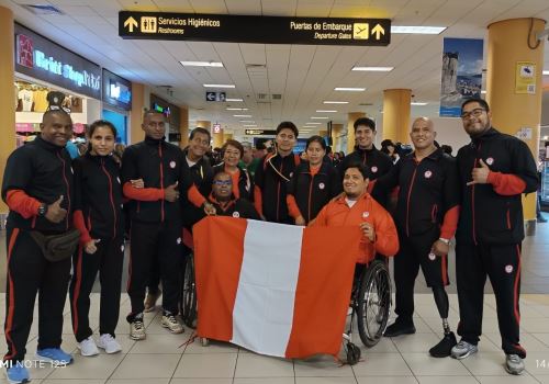 El equipo peruano de paraatletas está listo para ganar las medallas en Colombia