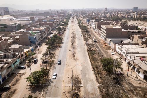 Se intervendrán 3.5 km de vía para fortalecer la transitabilidad en Lima norte. Foto: ANDINA/Difusión