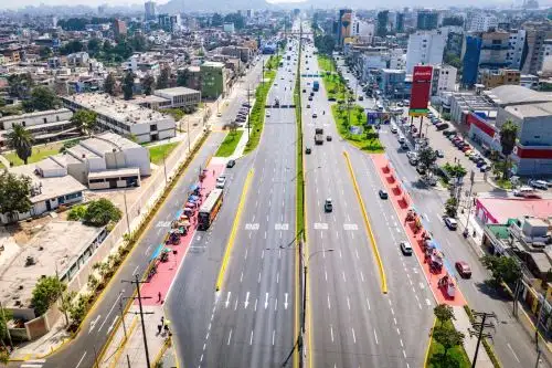 Emape renovó pistas y veredas en toda la avenida Circunvalación. Foto: Difusión