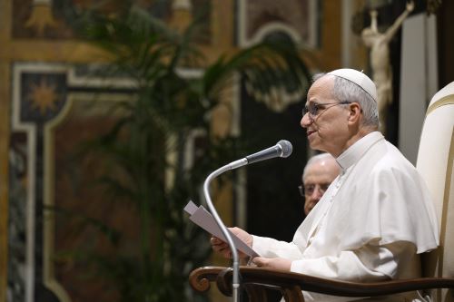 Papa León XIV apeló este sábado a la doctrina social de la Iglesia "como instrumento de paz y diálogo para construir puentes de fraternidad universal", en una audiencia con miembros de la Fundación 