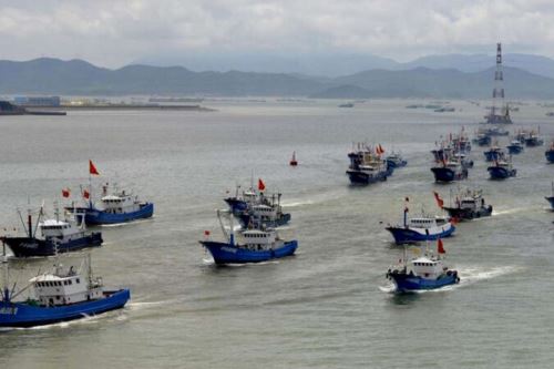 Barcos pesqueros. Foto: ANDINA/Difusión