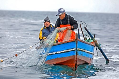 Dieron asistencia técnica gratuita a 4,424 pescadores artesanales hasta marzo. Cortesía Produce