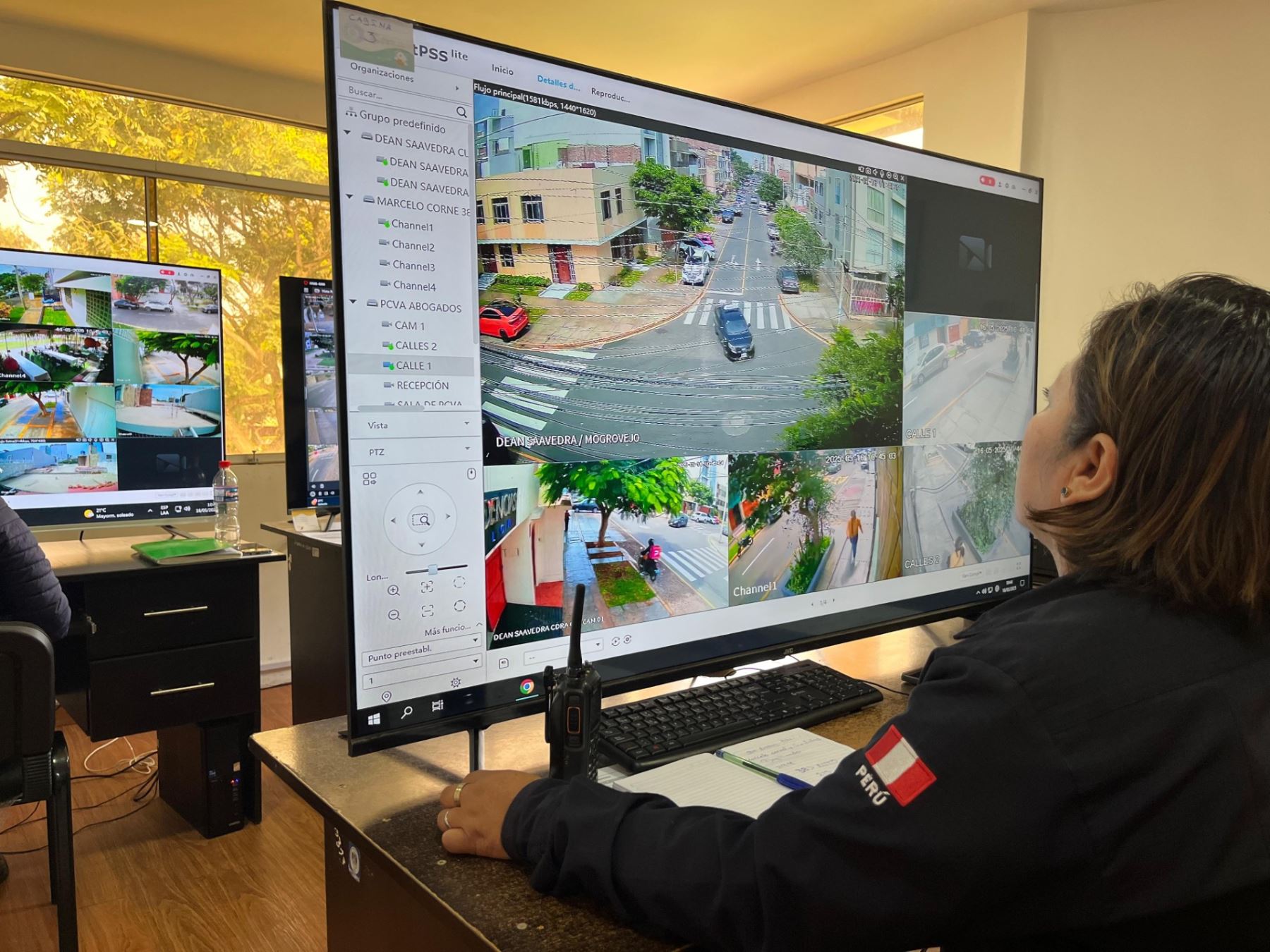 La Municipalidad de Trujillo invertirá más de S/ 7 millones para la instalación de 23 estaciones de videovigilancia para reforzar la seguridad ciudadana en la capital de La Libertad.  ANDINA/Difusión