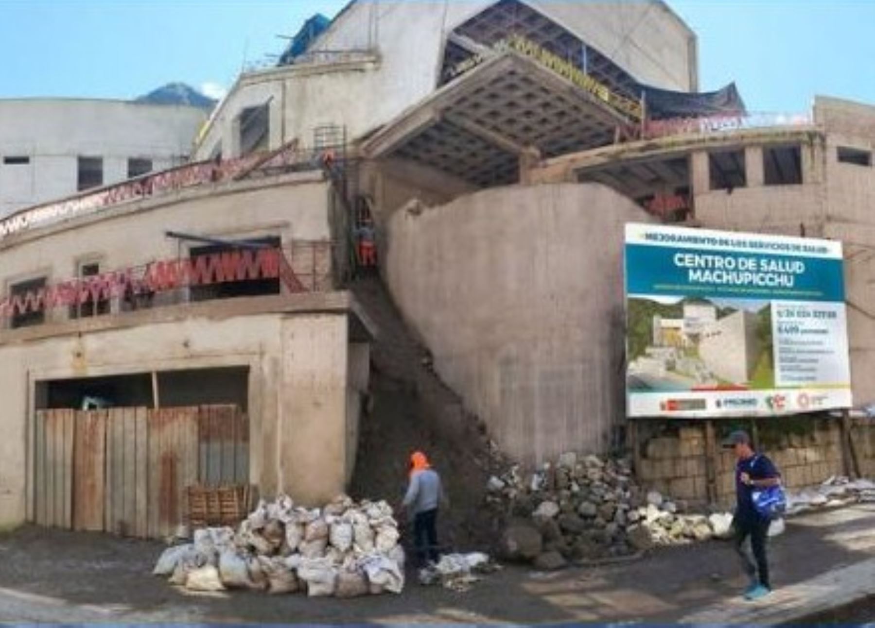 La construcción de nuevo Centro de Salud Machu Picchu tiene un avance superior al 55 %construcción de nuevo Centro de Salud Machu Picchu tiene un avance superior al 55 %. ANDINA/Difusión