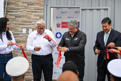 Minam inauguró el Centro de Operaciones del Organismo de Evaluación y Fiscalización Ambiental (OEFA) de Chancay. Foto: MINAM/Difusión.