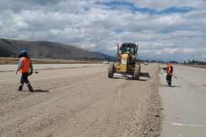 Las obras en el aeropuerto de Jauja permitirán la mejora de la conectividad con la región Junín. Foto: CORPAC/Difusión