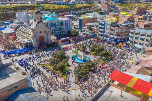 Plaza de Macusani, capital de la provincia de Carabaya, región Puno Foto: ANDINA/Difusión