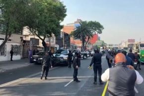 Imágenes de la zona donde fueron asesinados dos funcionarios en Ciudad de México. Foto: INTERNET/Medios.