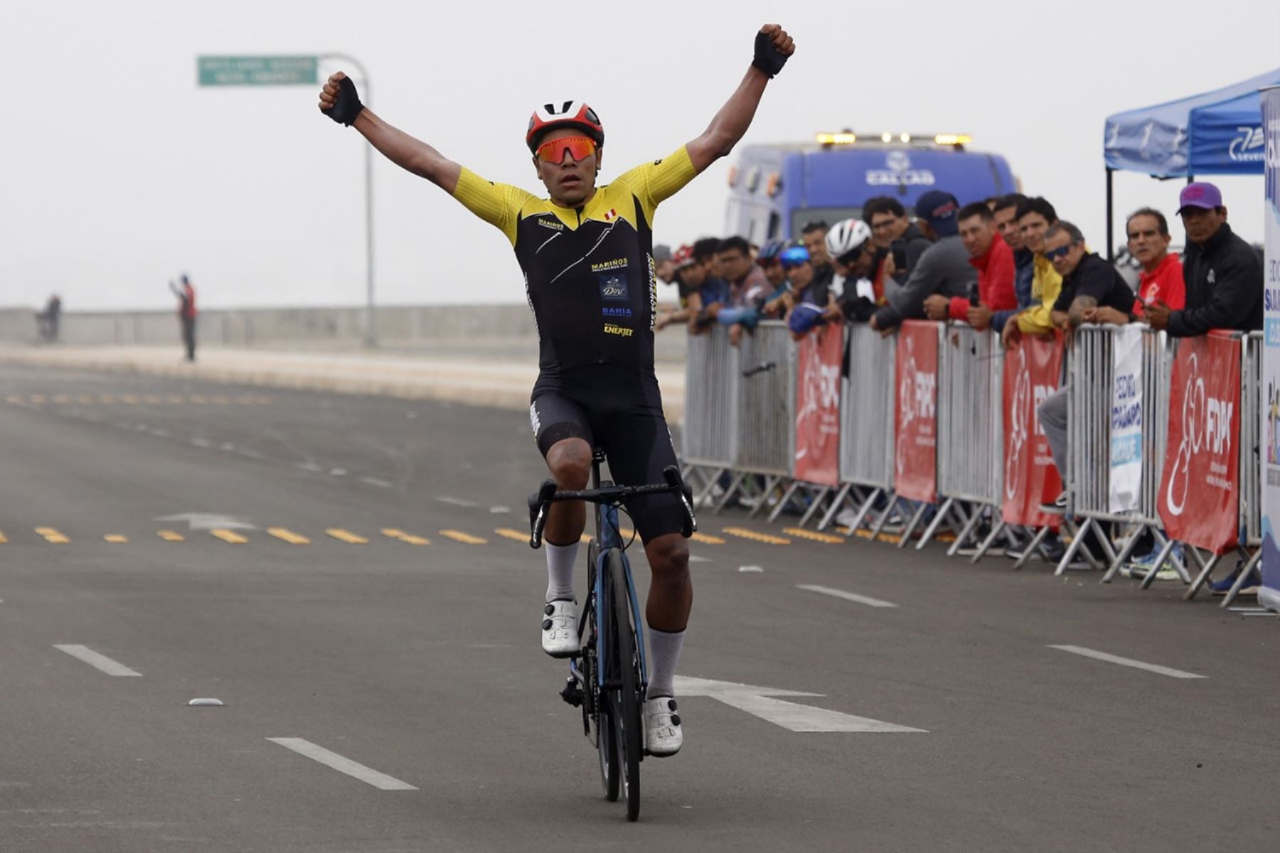 El ciclista Bill Toscano se consagró en la Costa Verde