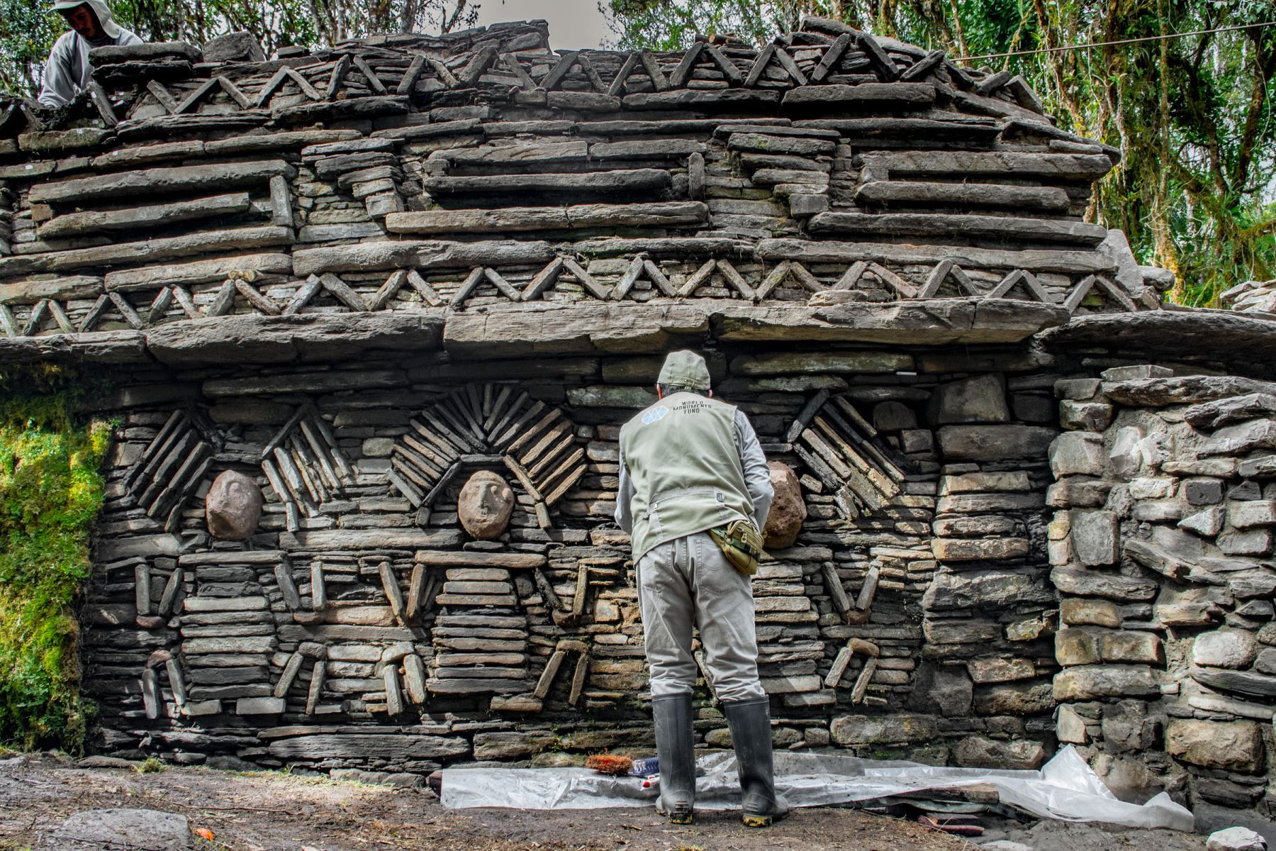 Las impresionantes nuevas estructuras halladas en el Gran Pajatén marcan un hito en las investigaciones de este sitio arqueológico ubicado en San Martín. ANDINA/Difusión