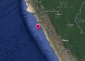 Un temblor de magnitud 5.0 se registró esta mañana cerca de la ciudad de Chimbote. El sismo fue percibido también en Trujillo.