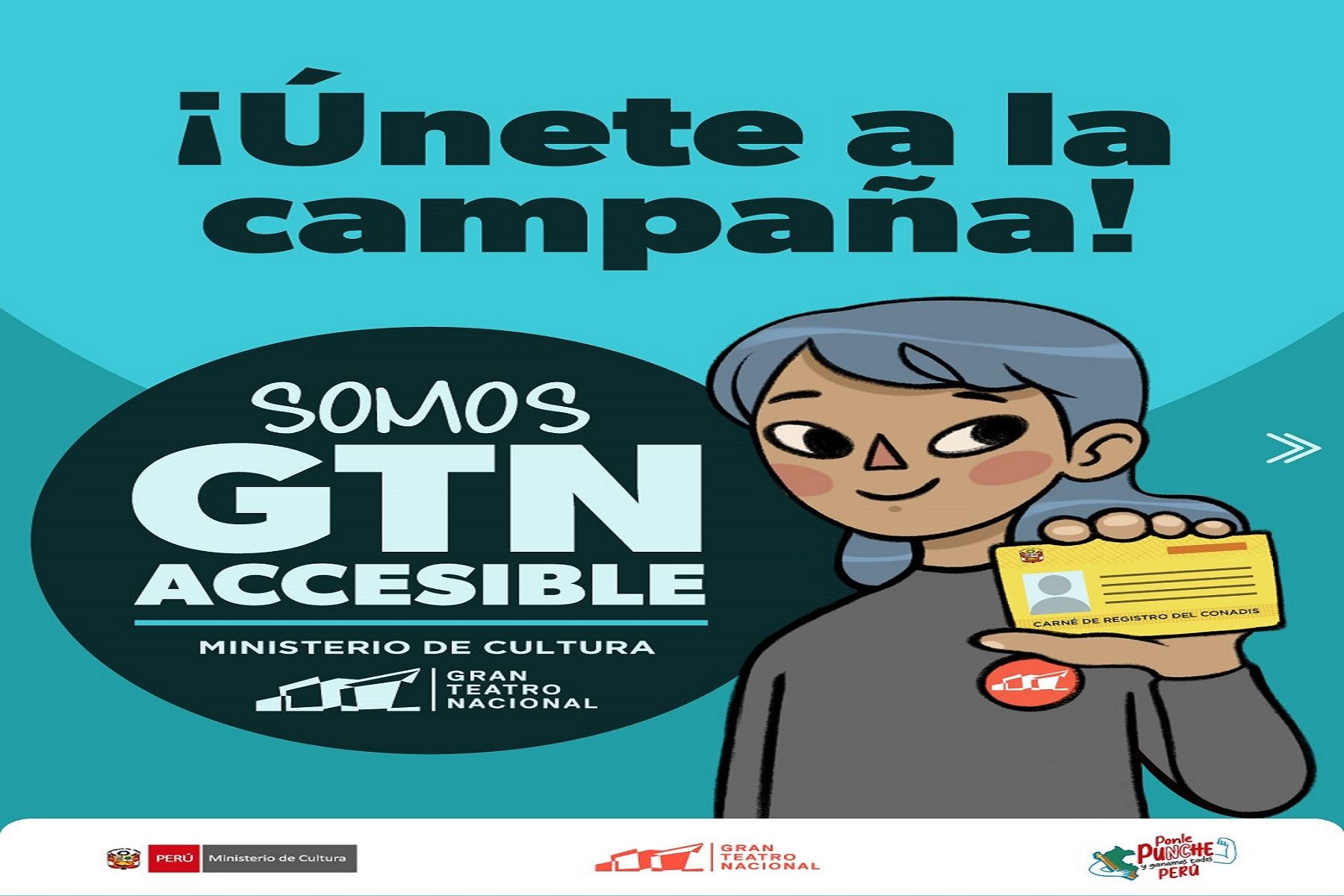 Gran Teatro Nacional inicia campaña “Somos GTN Accesible”