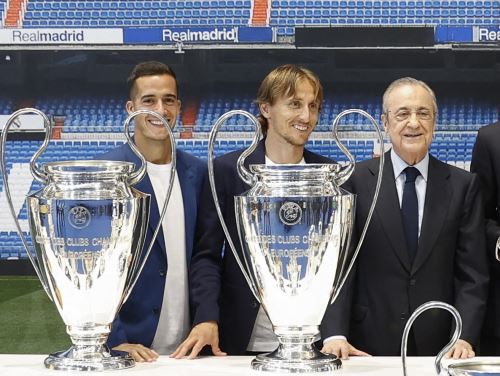 Florentino Pérez destaca el aporte de Luka Modric al Real Madrid