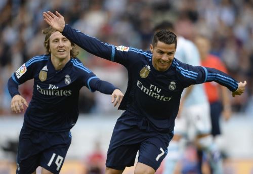 Cristiano Ronaldo y Luka Modric brillaron en el Real Madrid