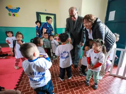 Ministra de la Mujer, Fanny Montellanos cumple una visita de trabajo en Trujillo para articula acciones en favor de las mujeres y poblaciones vulnerables de la región La Libertad. ANDINA/Difusión
