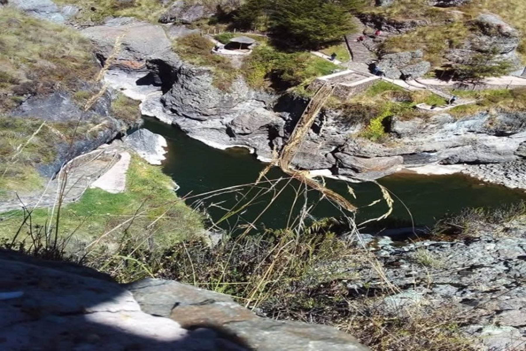El puente colgante Q’eswachaka es uno de los atractivos declarado como Patrimonio Cultural Inmaterial de la Humanidad por la Unesco.ANDINA/Difusión