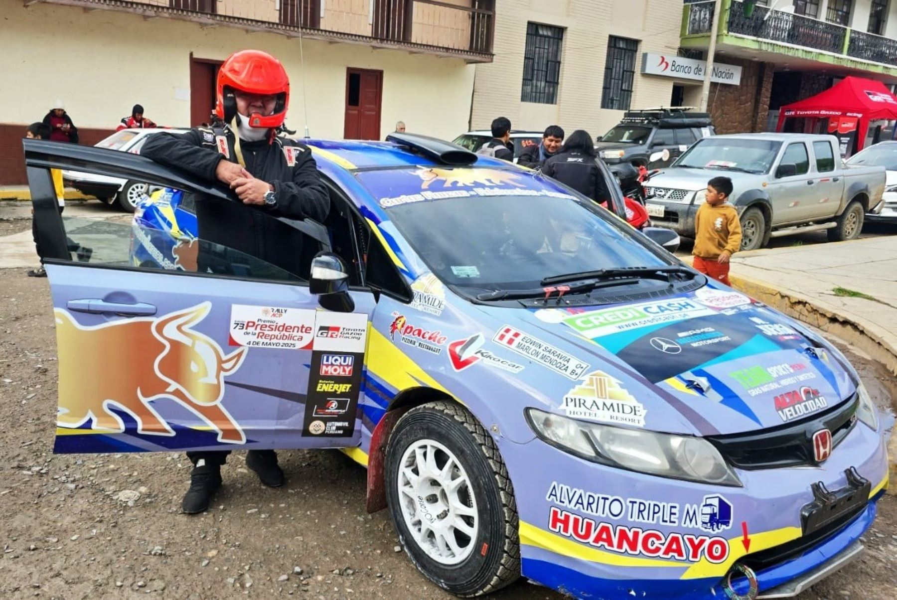 Expectativa en Huancayo con el Rally Valle del Mantaro que empieza hoy viernes 23 de mayo. Foto: Pedro Tinoco