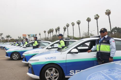 Surco refuerza su seguridad con 105 nuevos patrulleros equipados con cámaras, GPS y transmisión en vivo