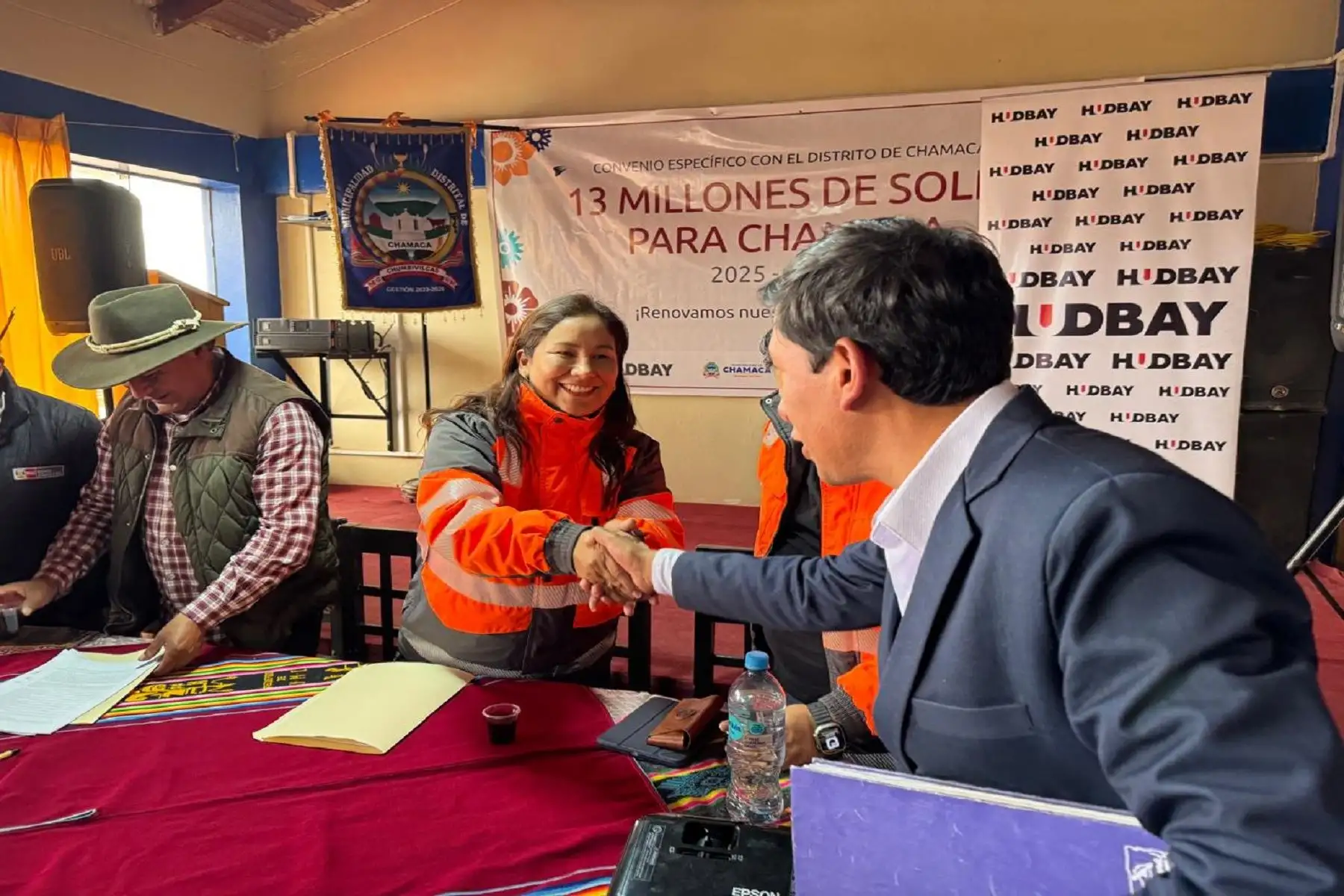 Cusco: Distrito de Chamaca recibe finannciamiento para proyectos hasta el 2026