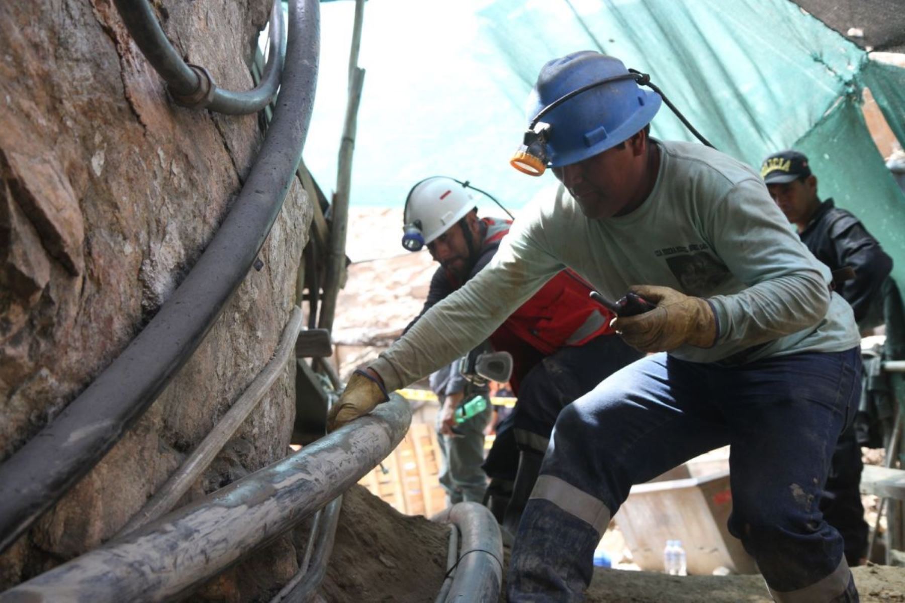Minería y trabajadores mineros. Foto: ANDINA/Difusión