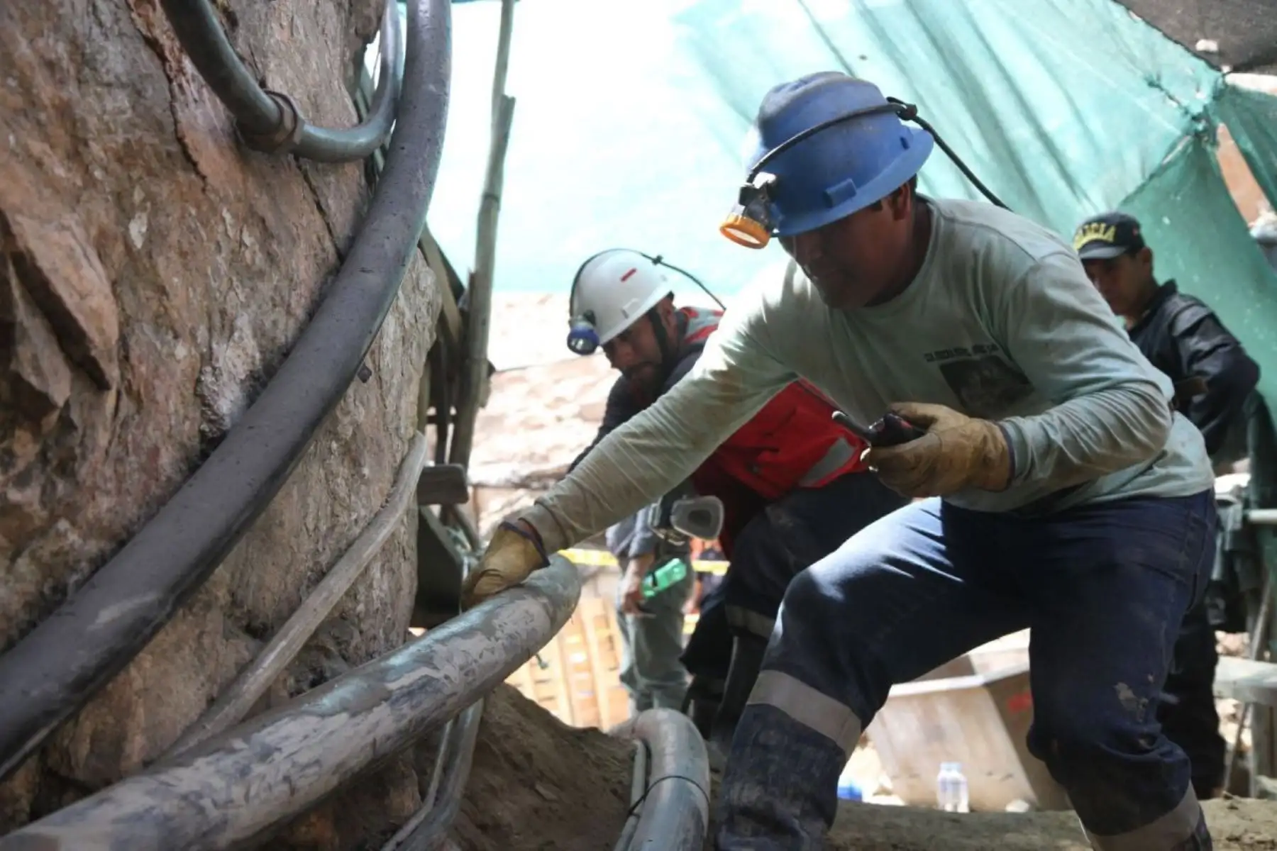 Minería y trabajadores mineros. Foto: ANDINA/difusión.
