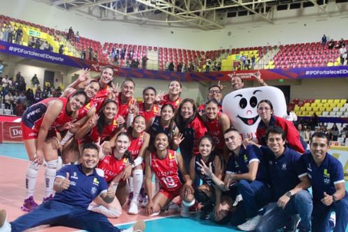 Vóley: San Martín venció a Universitario en duelo infartante y quedó en tercer lugar. Foto: USMP Vóley/Instagram
