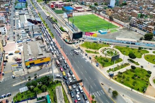 Línea 2 del Metro: este domingo 25 inicia desvío vehicular por obras en av. Faucett. Foto: ANDINA/Difusión.