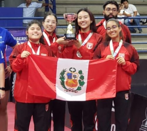 El equipo femenino de tenis de mesa logró el cupo a los Juegos Panamericanos Junior