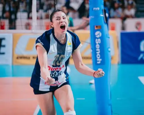 Ysabella Sánchez la jugadora más valiosa de la Liga Peruana de Vóley