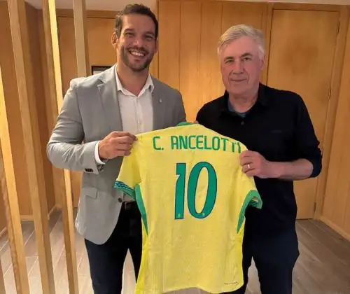 Ancelotti comienza una nueva era en la selección de Brasil