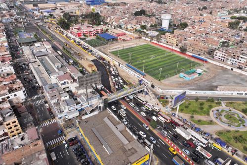 Inicia desvío vehicular en Av. Faucett por obras de la Línea 4 del Metro