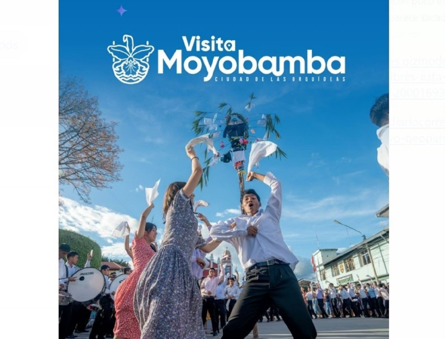 Moyobamba, la capital de la región San Martín, ultima detalles para celebrar como se merece su 51ava. Semana Turística que empieza el 20 de junio y culmina el 30 del mismo mes. ANDINA/Difusión