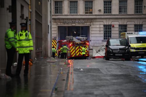 Imagen de la zona de Liverpool donde este lunes se produjo un atropello masivo. Foto: EFE