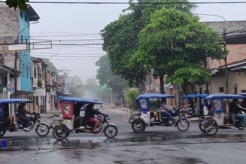 El miércoles 28 de mayo, se prevén acumulados pluviales alrededor de los 38 mm/día en la selva norte, 40 mm/día en la selva centro y valores cercanos a los 50 mm/día en la selva sur.ANDINA/Difusión