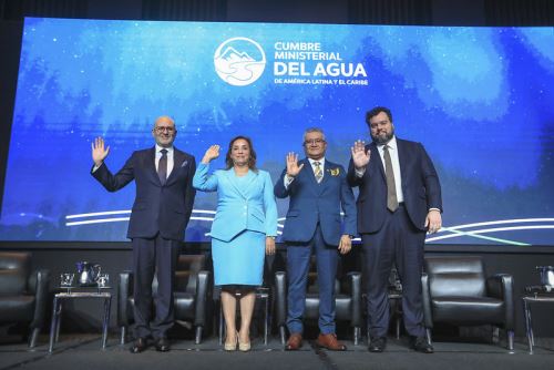 Presidenta Dina Boluarte, participó en la inauguración de la Cumbre Ministerial del Agua de América Latina y el Caribe