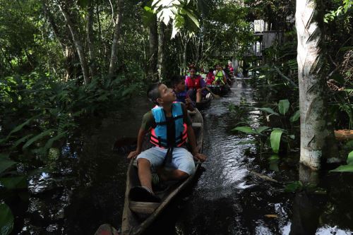 Pequeños héroes del planeta: desde el río Itaya, niños de Belén promueven reforestación y conciencia ambiental en Iquitos